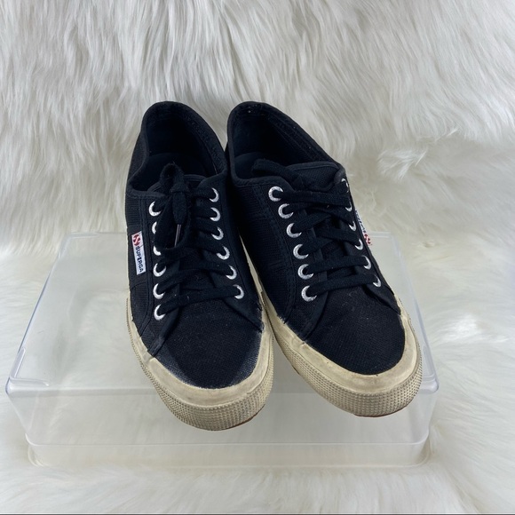SUPERGA CLASSIC CANVAS SNEAKERS SHOES SIZE 8 - Picture 1 of 9